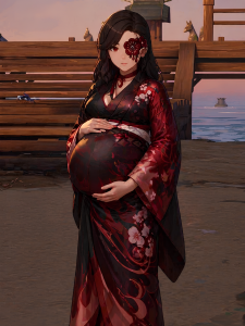 Hanyuuda Chizuru. Tsukumogami. Un par de palas de hagoita que cobraron vida. …