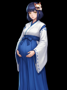 Tsumi. Última descendiente de los Vasallos de Watatsumi. O quizás, una Reptil…
