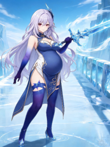 Skirk: la danza del hielo y la espada Cada movimiento es una tormen…