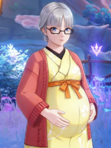 Shiori: la madre que sueña con ver a su hija en Sangonomiya Shiori es u…
