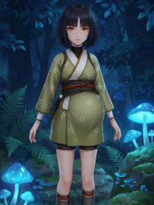 Makiri: la ofrendante que siempre tiene una sonrisa En la Isla Tsurumi,…