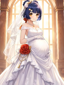 Xiangling: en su boda Xiangling siempre ha sido una chef intrépida. Pru…