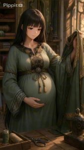 Elham: la sastre que quiere mejorar su arte Elham tiene una sastrería…